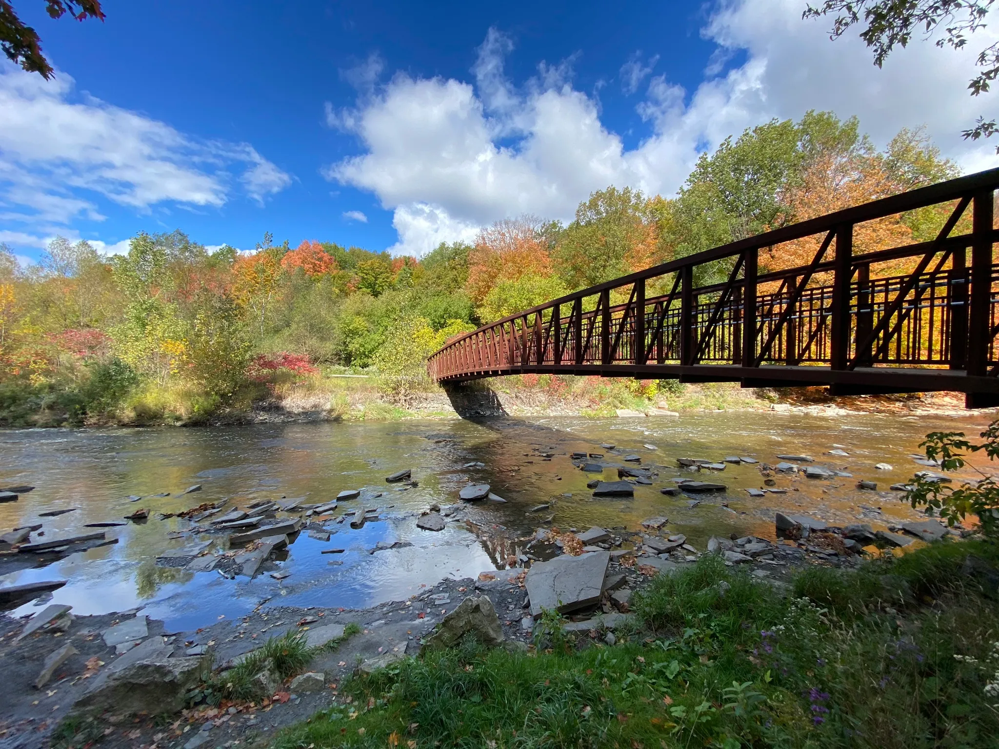 Etobicoke Creek Trail scenic walking path for active seniors