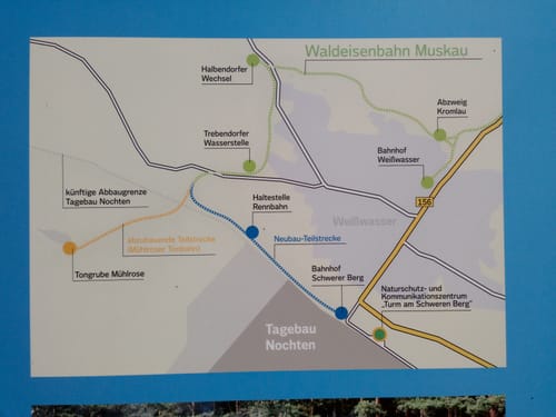 Weißwasser - Eisarena - Tagebau Nochten - Trebendorfer Tiergarten