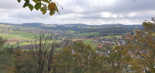 Runde im Schlosspark Falkenstein