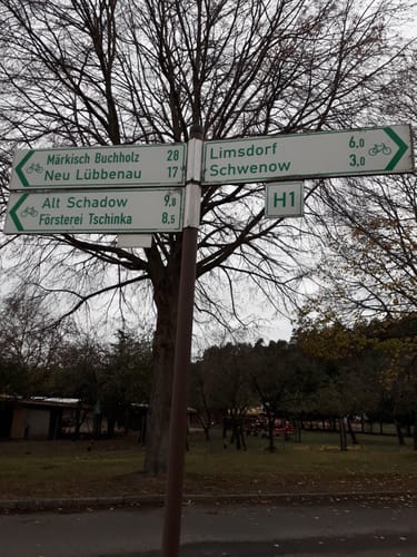 Wendisch-Rietz - Limsdorf - Kossenblatt