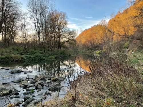 Schloss Frauenbühl und Isenkanal