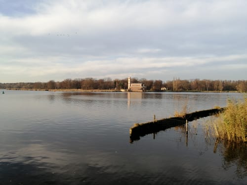 Am Ufer im Park Glienicke