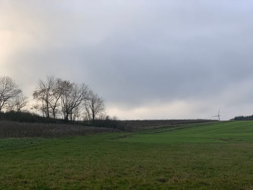 Sabershausen Rundweg entlang des Mühlbachs