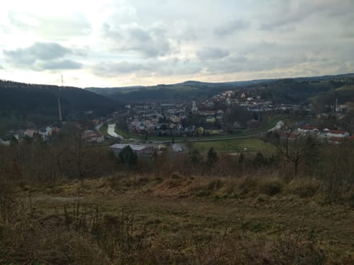 Greiz nach Elsterberg über Rothenthaler Alpen