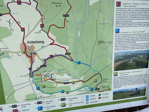 Von Bödexen auf den Köterberg