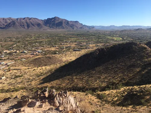 Brittlebush Trail, Huff and Puff Trail, and Palo Verde Trail