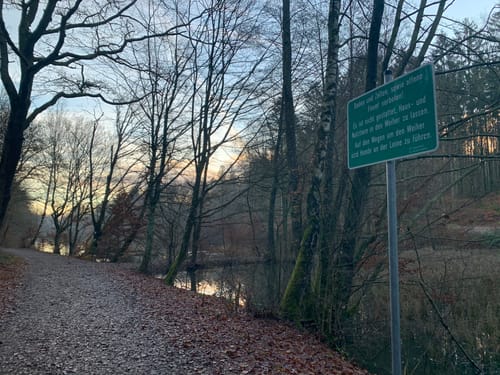 Um den Itzenplitzerweiher