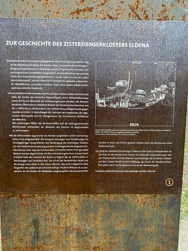 Klosterruine Eldena – Holzklappbrücke Wieck