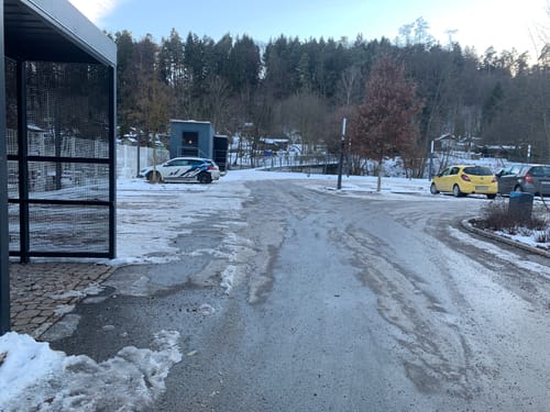 Wandern zum Quadrat