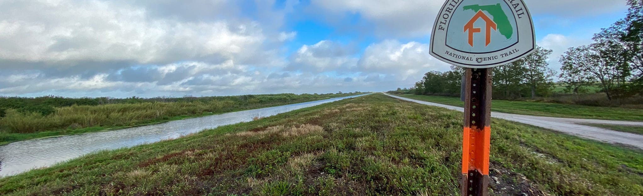Florida Trail Seminole Tribe Reservation to Okeechobee South Map