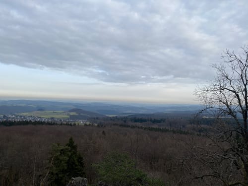 Auf dem Felsenweg in die Mörschieder Burr
