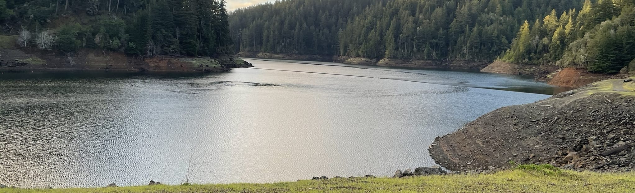 Kent Lake via San Geronimo Ridge and Peters Dam Road Map, Guide