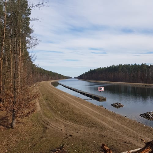 Bachsee und Oder-Havel-Kanal