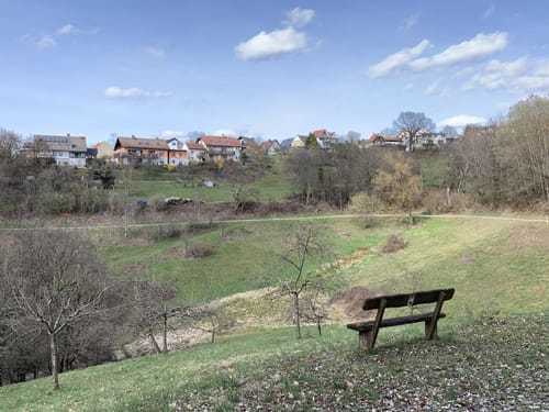 Johannesberg nach Steinbach über dem Langenberg