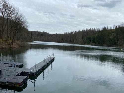Aus Unterburg zur Sengbachtalsperre