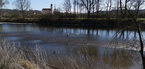 An der Isar von Landshut nach Ellermühle