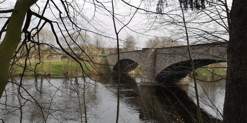 Im Tal der Zschopau von Hennersdorf nach Mittweida