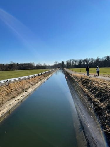 Isenkanal und Isenstausee
