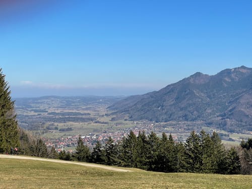 Über die Zeppelinhöhe zur Rachlalm und Hefteralm