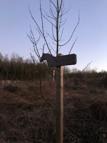 Haxtergrund Rundweg Gelb