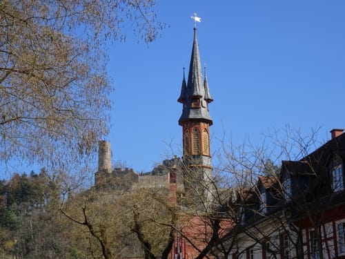 Weinheim - Gorxheimertal - Burgruine Windeck