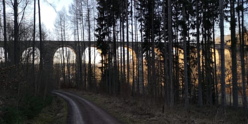 Tal der Flöha via Grünthal bis Flöha