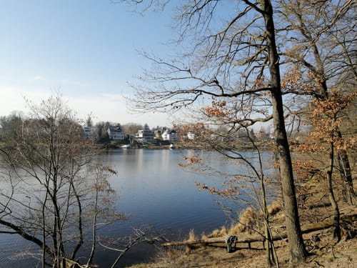 Klein Glienicke entlang des Griebnitzsees