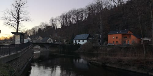Tal der Flöha via Grünthal bis Flöha