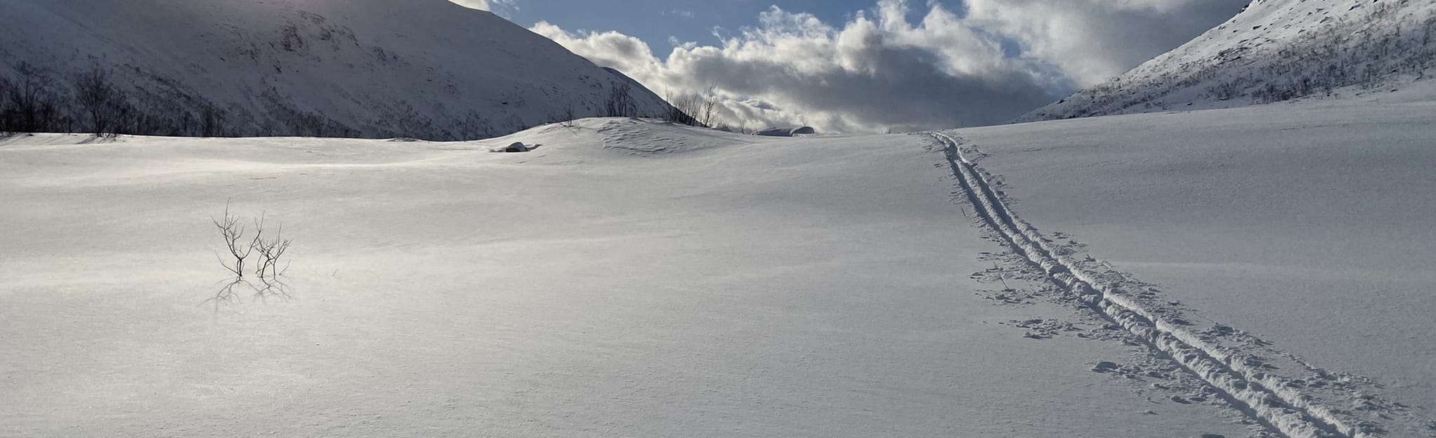Cross Country Skiing from Kattfjordeidet to Ersfjordbotn 1 Reviews, Map Troms og Finnmark