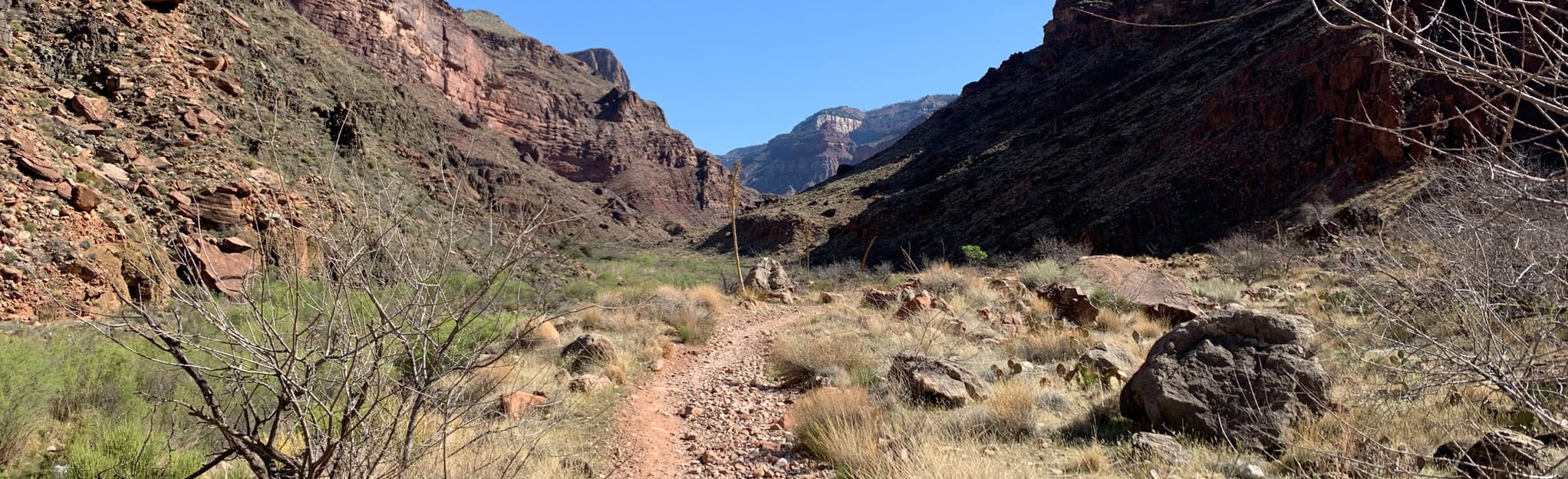 Phantom Ranch to Ribbon Falls via North Kaibab Trail 1.107 foto's