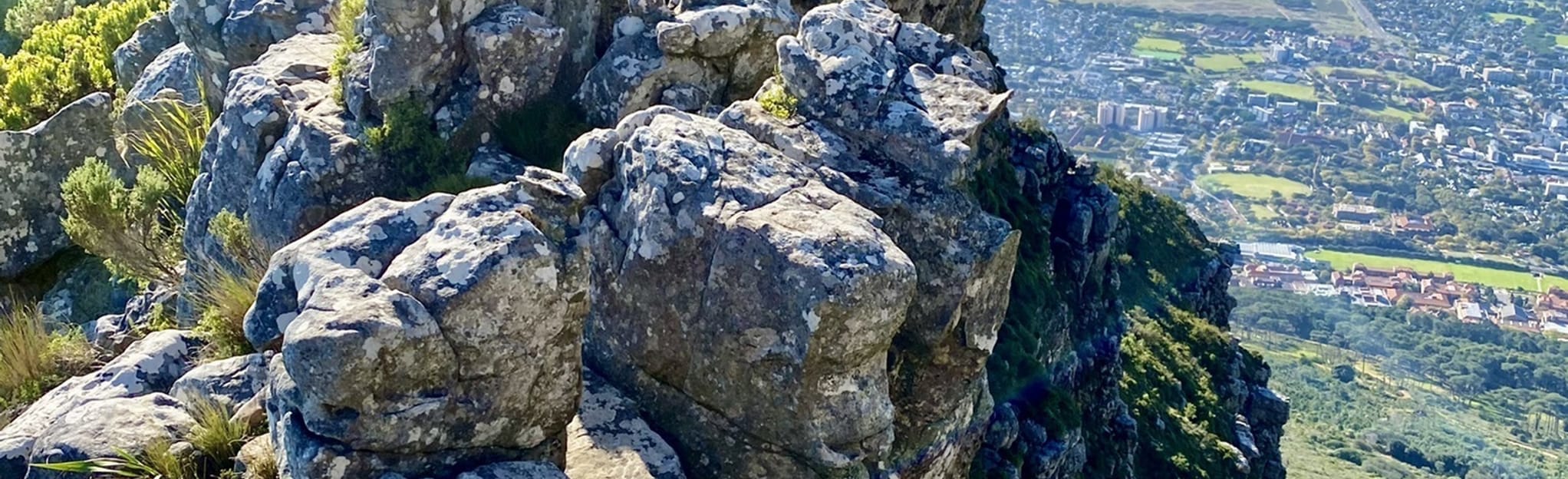 Devils Peak via Knife's Edge Map, Guide Western Cape, South Africa