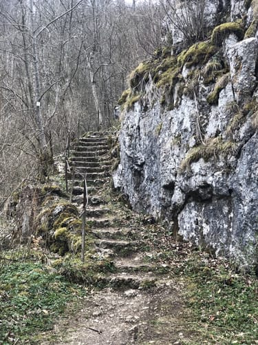 Von Hohenstein zum Lautertalblick