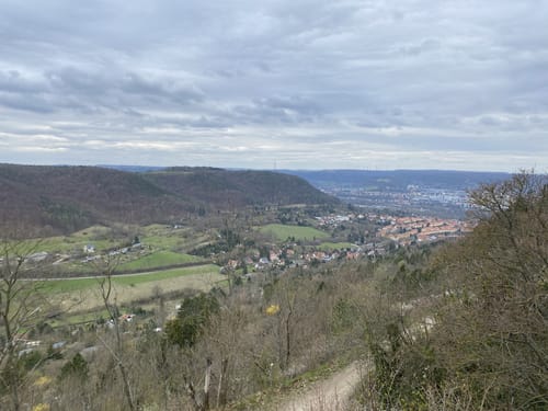 Von Jena über Kirchberg und Burgau