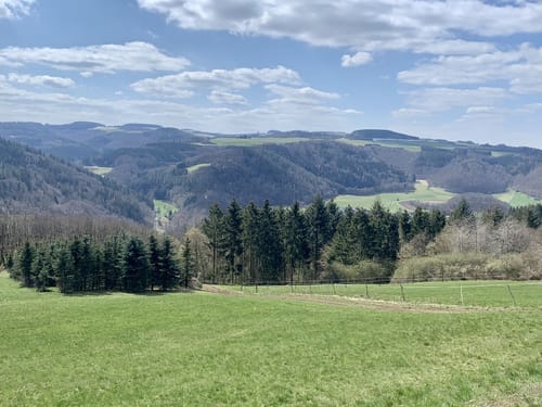 Fernblicke über der Ahr