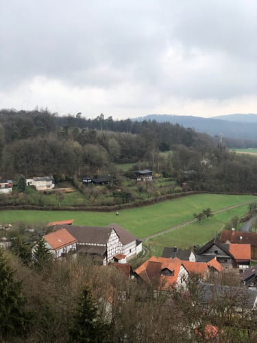 Bad Zwesten - Oberuffer See - Burgruine Löwenstein