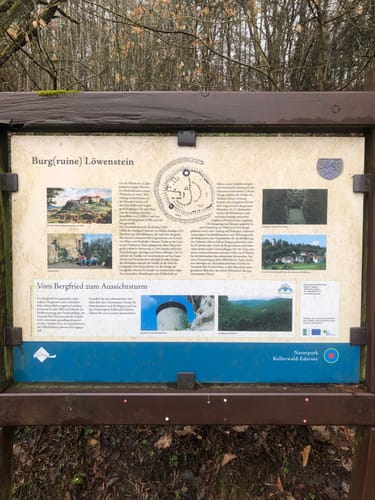 Bad Zwesten - Oberuffer See - Burgruine Löwenstein