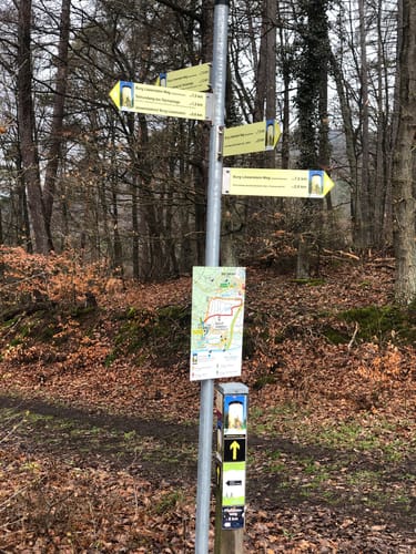 Bad Zwesten - Oberuffer See - Burgruine Löwenstein