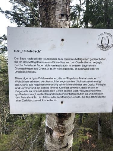 Zum Teufelstisch