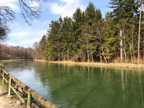 Isar und Hinterbrühler See Rundgang