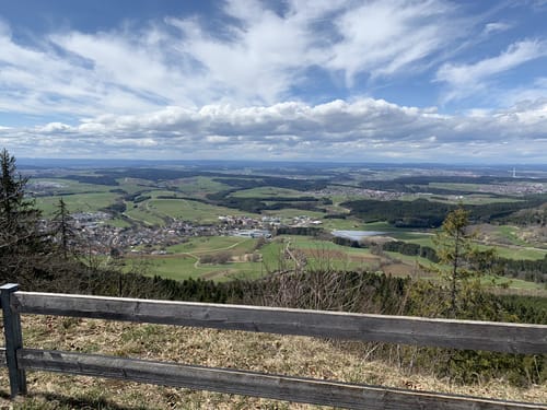 Albsteig (HW1) Etappe 15:  Ratshausen - Risiberg (Dürbheim)