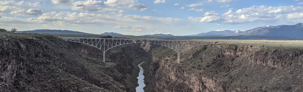 Rio Grande Gorge West Rim Trail Map Guide New Mexico Alltrails
