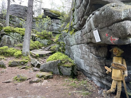 Planer Höhe und Burg Schellenberg ab Silberhütte