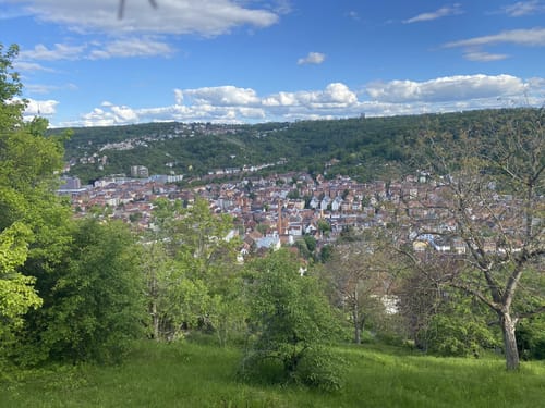 Blaustrümpflerweg rund um Heslach