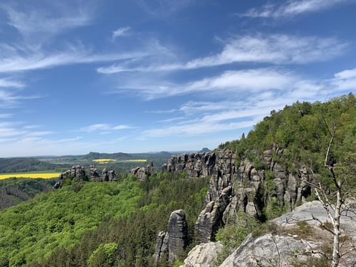 Schrammsteine - Carolafelsen - Wilde Hölle