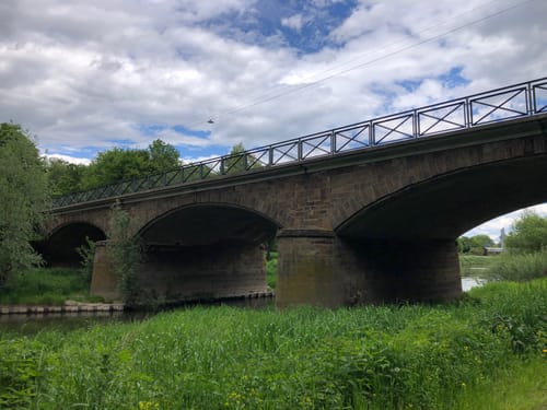 Entlang der Werre bei Bad Oeynhausen