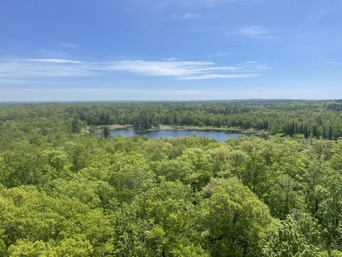 Itasca state park outlet hiking