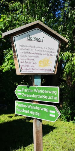 Parthe-Wanderweg von Leipzig nach Beucha