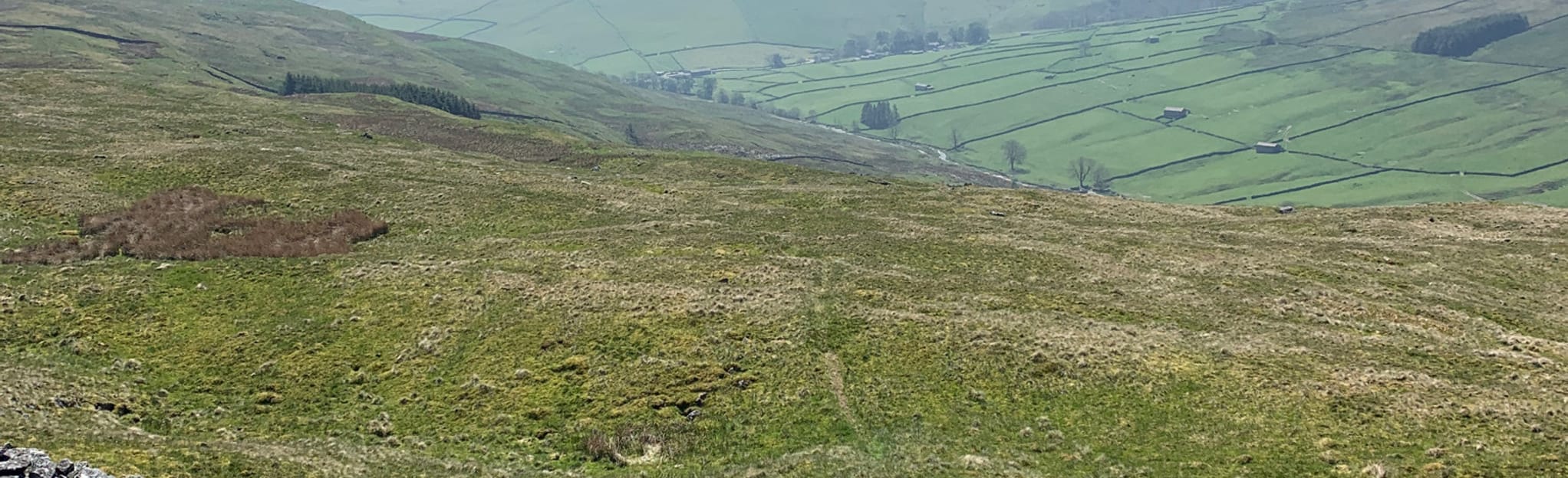 Halton Gill and Horsehead Moor Circular, North Yorkshire, England Map
