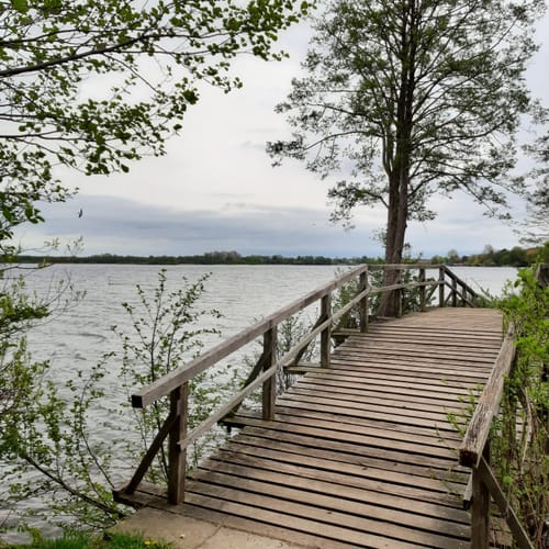 Stangen-Halbinsel am Kirchensee