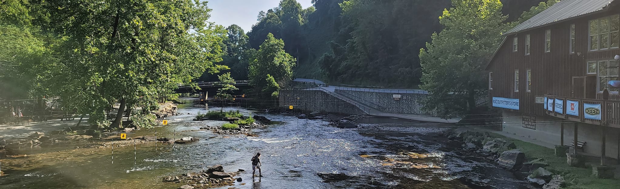 Nantahala River Beechertown to Wesser 26 Reviews, Map North